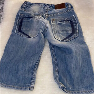 H&M Bragg  fit distressed boy denim jeans shorts 6